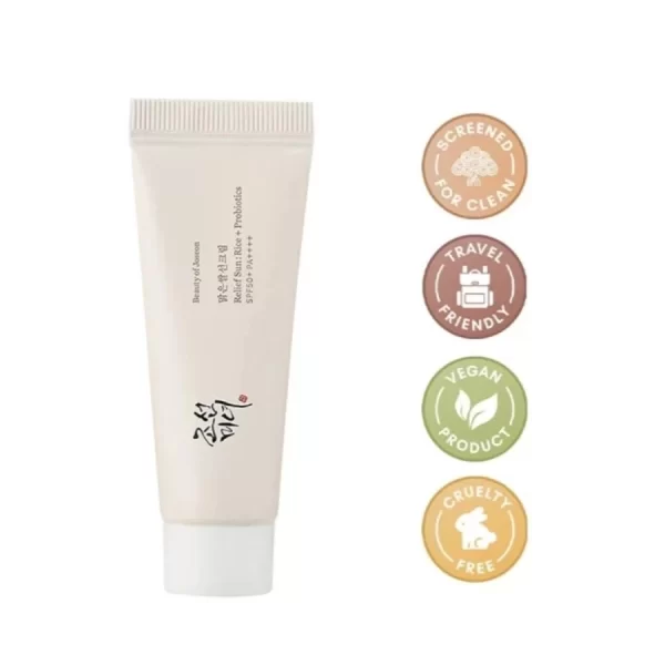 تصویر ضد آفتاب بیوتی آو جوسان (Relief Sun) SPF50 در لیورا