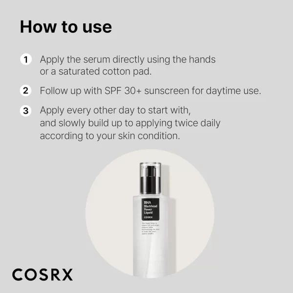 تصویر محلول BHA کوزارکس (Blackhead) در لیورا