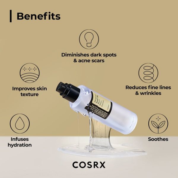 تصویر اسنس حلزون ۹۶ کوزارکس – COSRX مدل Advanced Snail 96(100 میل) در لیورا