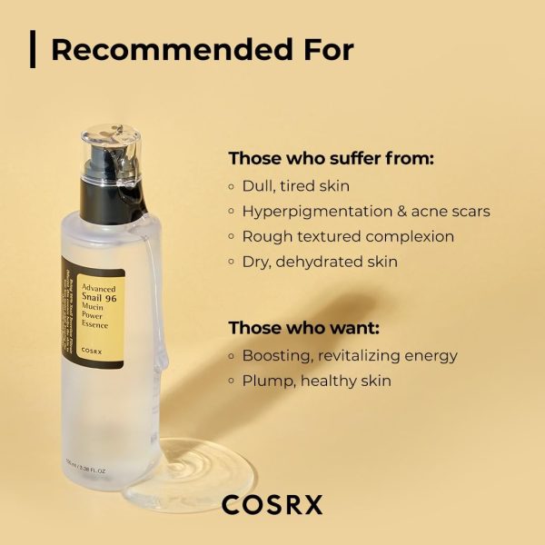 تصویر اسنس حلزون ۹۶ کوزارکس – COSRX مدل Advanced Snail 96(100 میل) در لیورا
