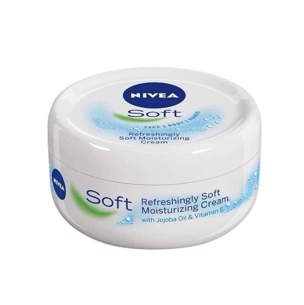 کرم سافت نیوآ Nivea Soft دست و صورت و بدن حجم 200