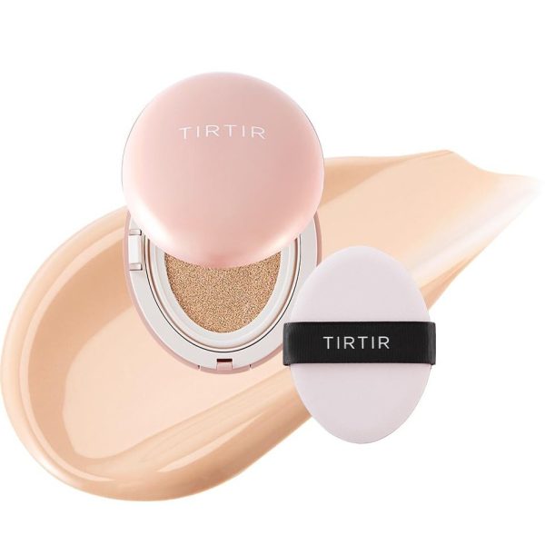 تصویر کوشن صورتی آل کاور ماسک فیت تیرتیر | TIRTIR Mask Fit All Cover Pink Cushion در لیورا