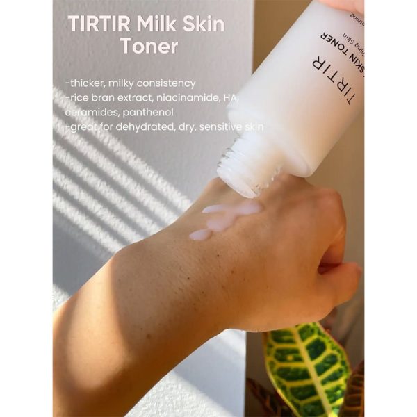 تصویر تونر میلک اسکین تیرتیر TIRTIR Milk Toner در لیورا