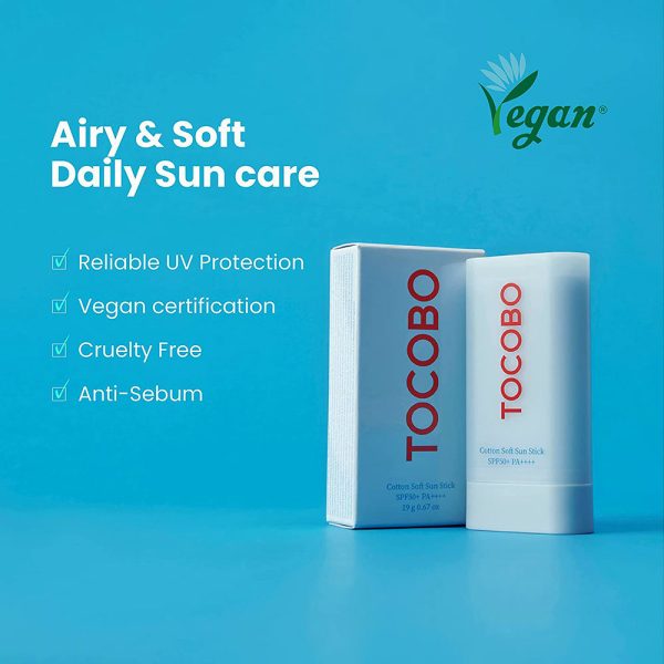تصویر محصول ضد-آفتاب-استیکی-توکوبو-حاوی-عصاره-پنبه-کتان-سافت-Tocobo-Cotton-Soft-Sun-Stick-SPF50-PA-19g-6 در فروشگاه لیورا