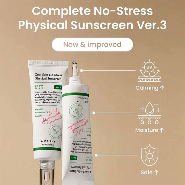 تصویر ضد آفتاب فیزیکی Axis-Y (No Stress) در فروشگاه لیورا