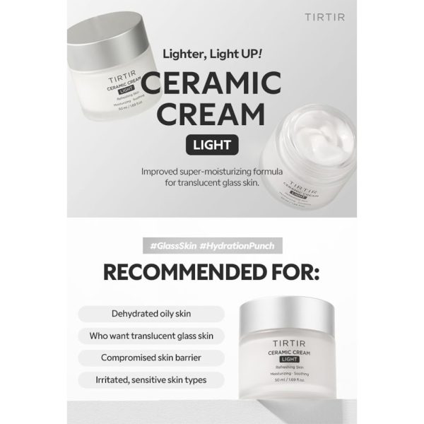 تصویر محصول کرم-سرامیک-لایت-تیر-تیر-مرطوب-کننده-و-ترمیم-کننده-پوست-TIRTIR-Ceramic-Cream-Light-6 در فروشگاه لیورا